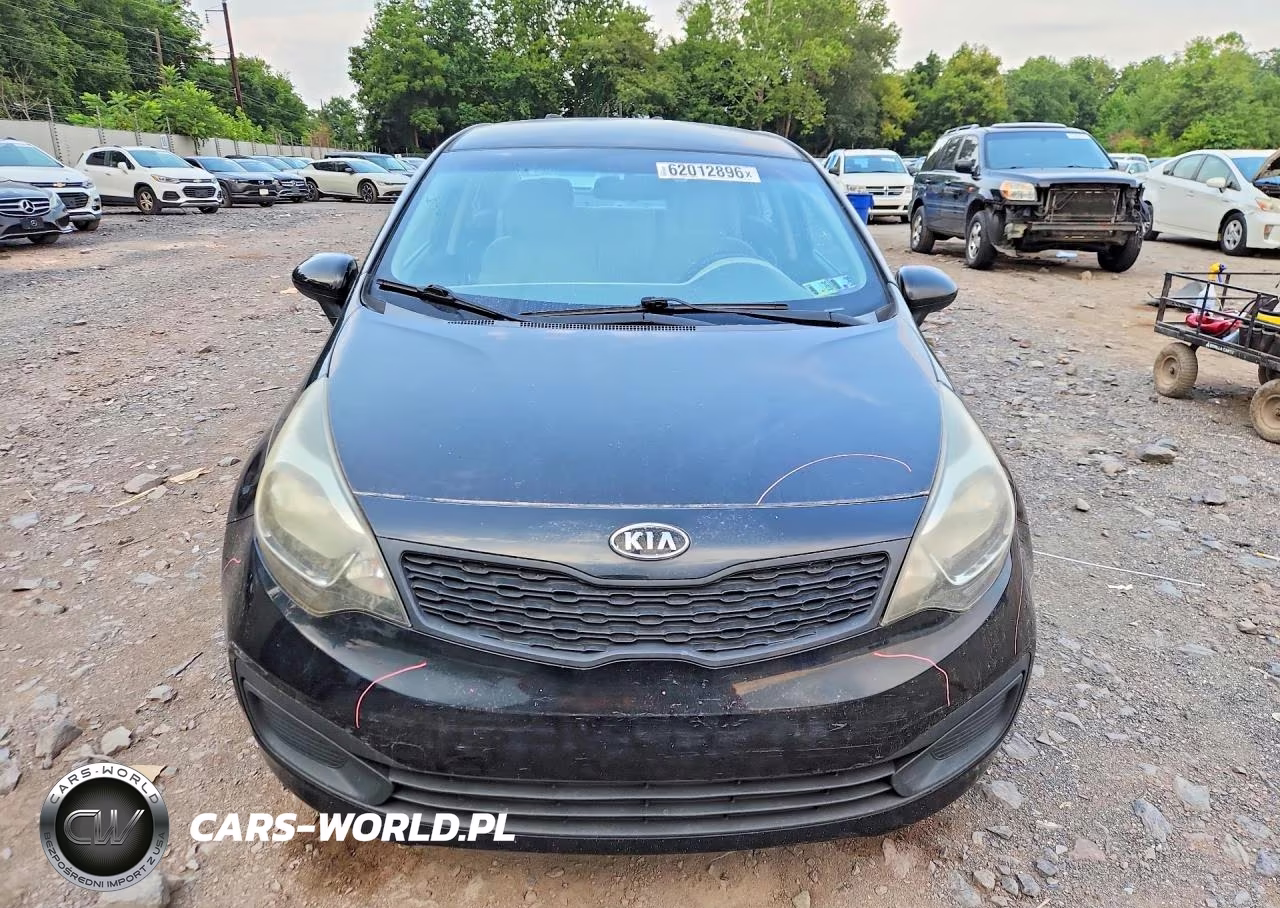 2013 Kia Rio Lx VIN:KNADM4A3XD6131071 - 5