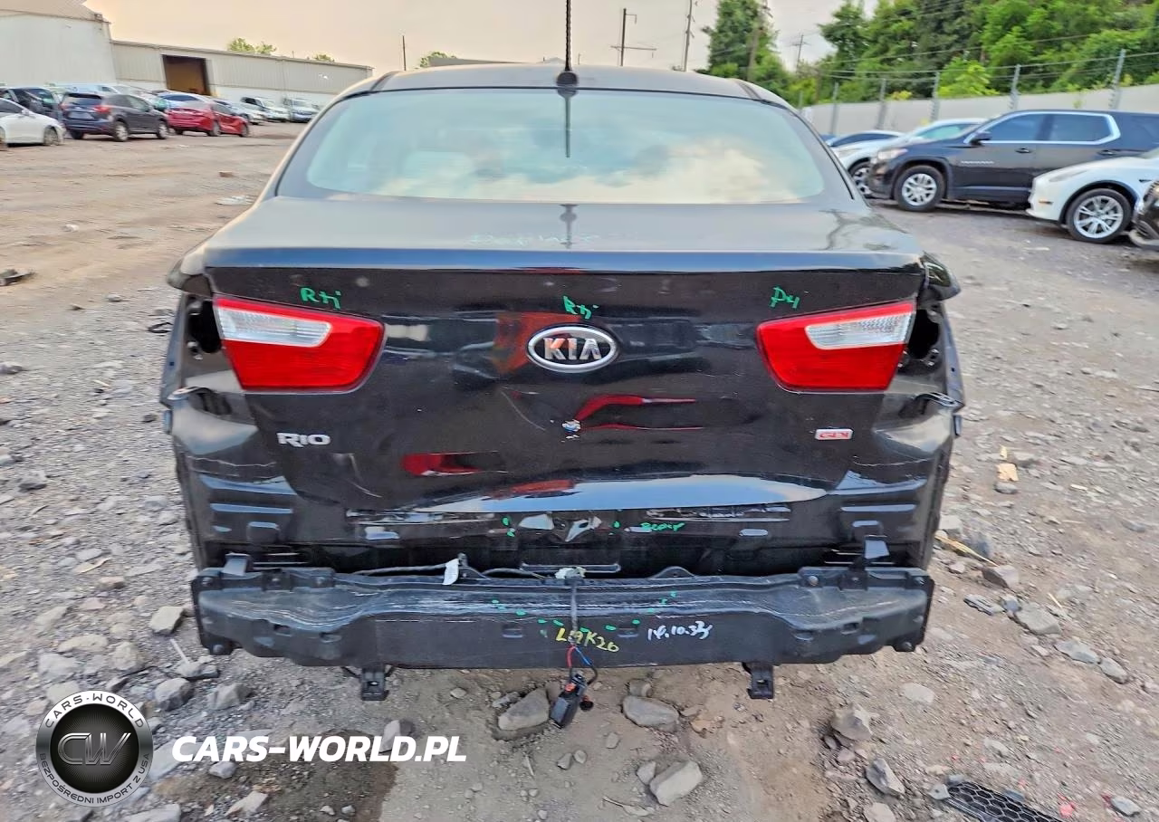 2013 Kia Rio Lx VIN:KNADM4A3XD6131071 - 6