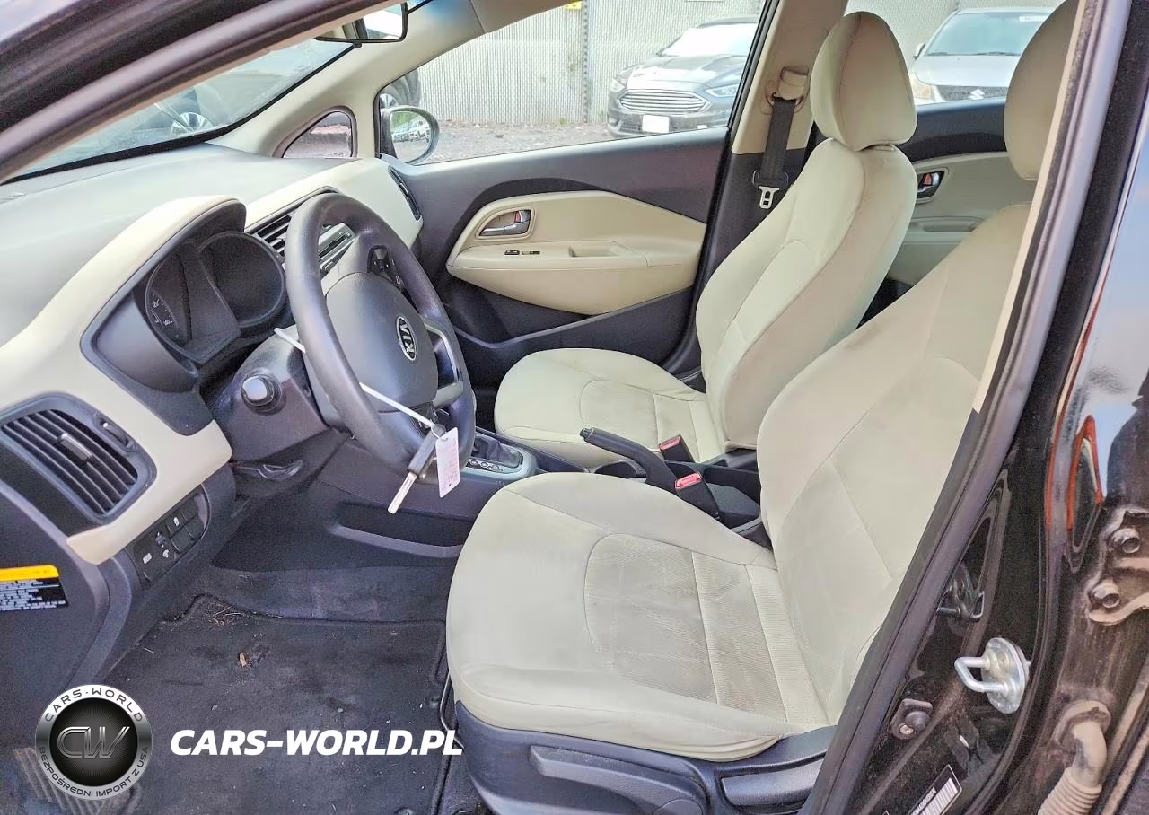2013 Kia Rio Lx VIN:KNADM4A3XD6131071 - 7