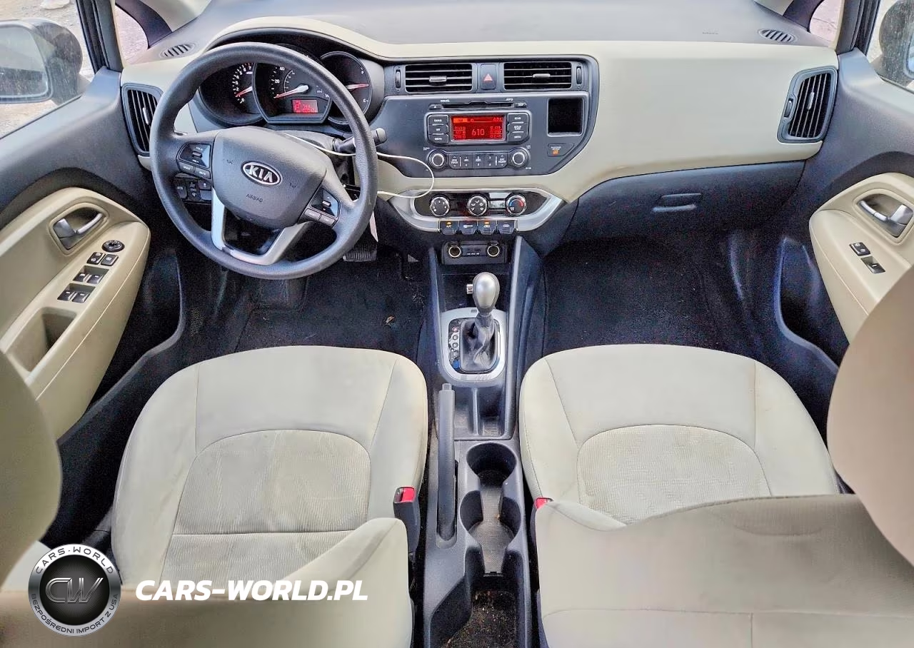 2013 Kia Rio Lx VIN:KNADM4A3XD6131071 - 8