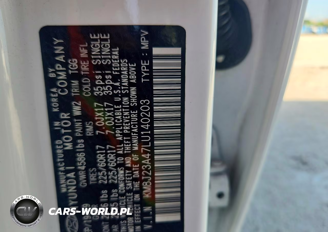 2020 Hyundai Tucson Se VIN:KM8J23A47LU140203 - 13