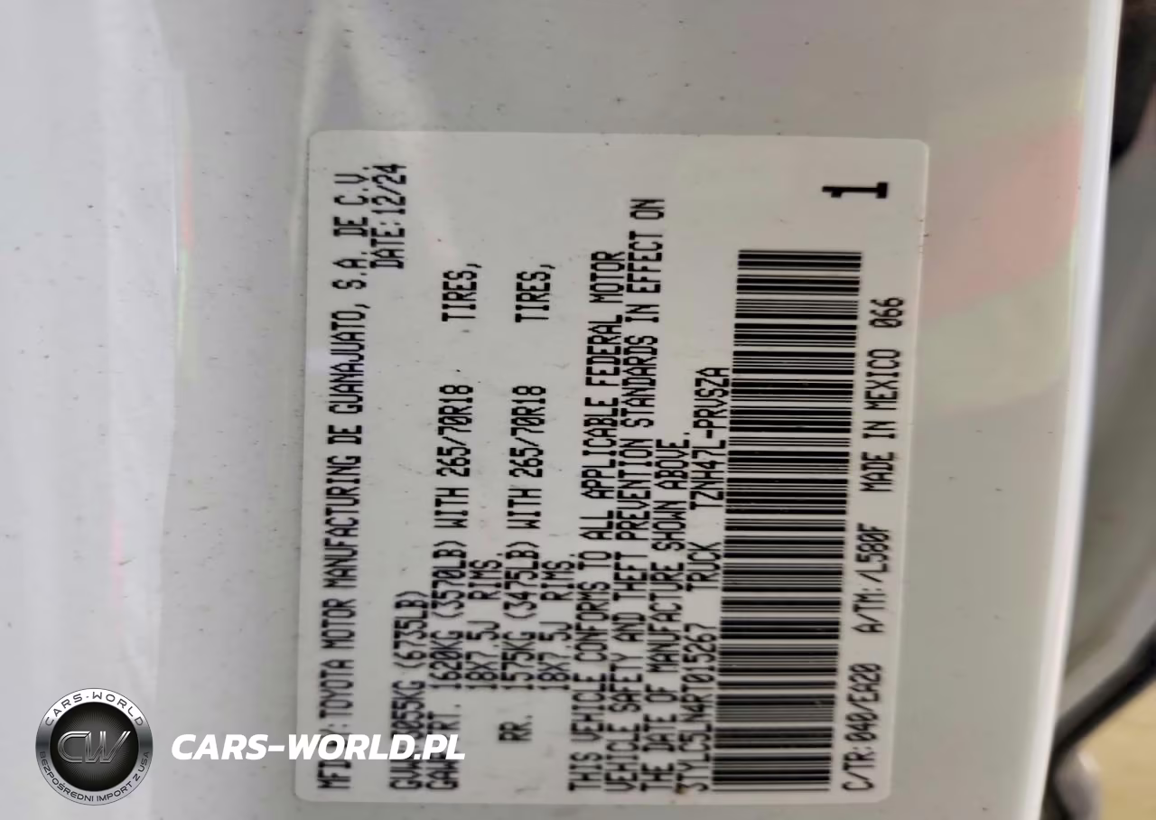 2024 Toyota Tacoma Trd Off-Road Hv VIN:3TYLC5LN4RT015267 - 12