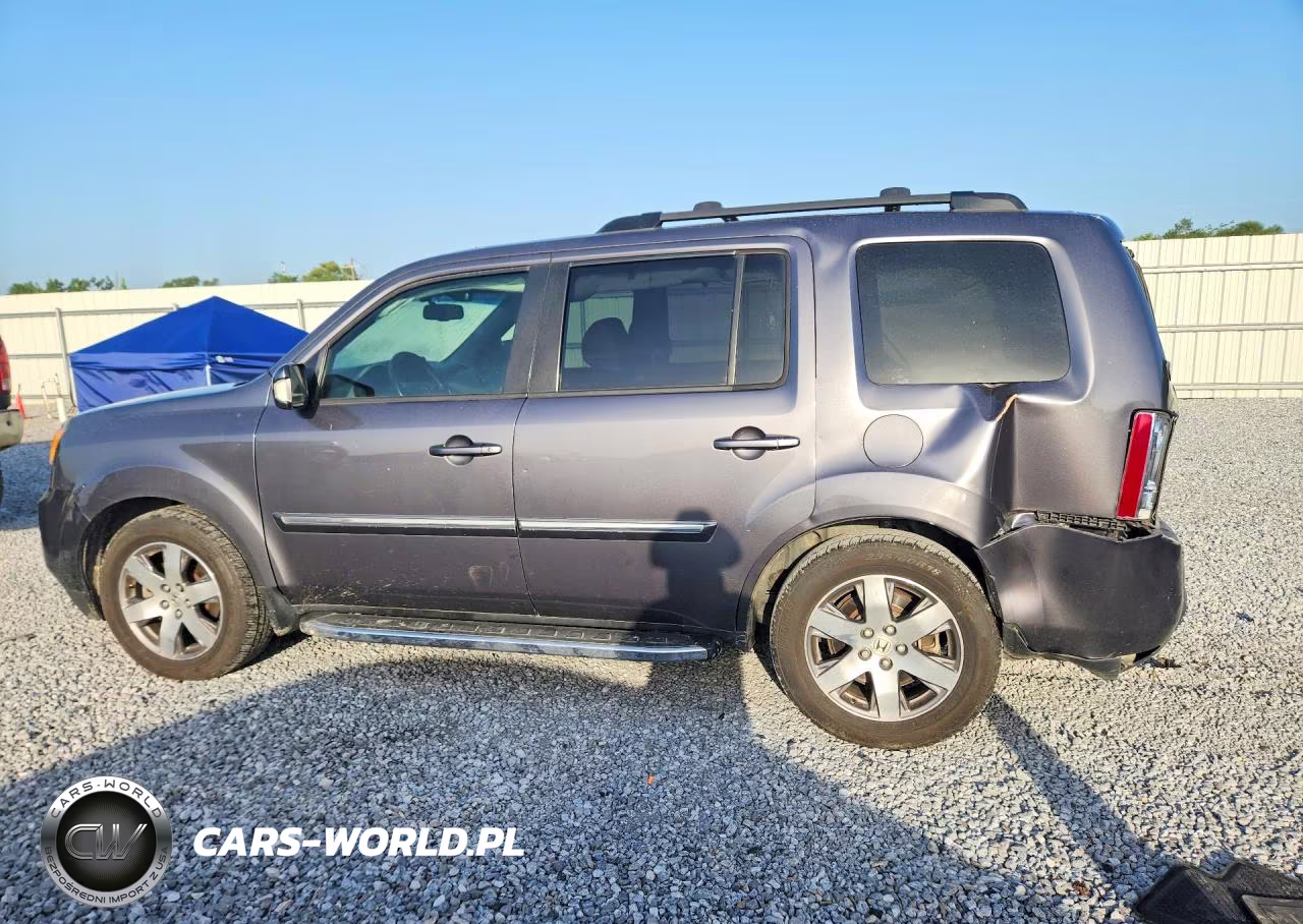 2014 Honda Pilot Touring VIN:5FNYF3H92EB002587 - 2