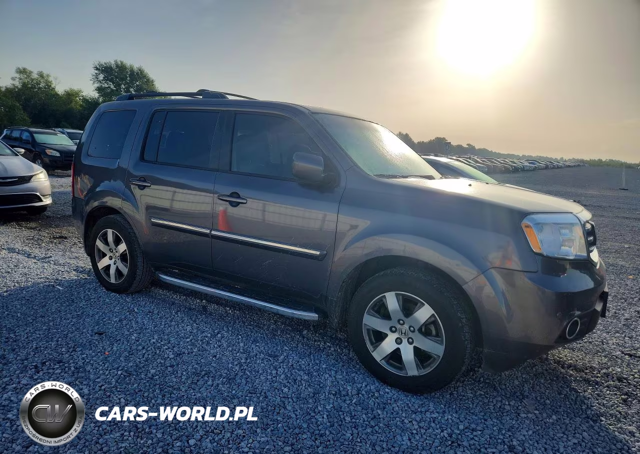 2014 Honda Pilot Touring VIN:5FNYF3H92EB002587 - 4