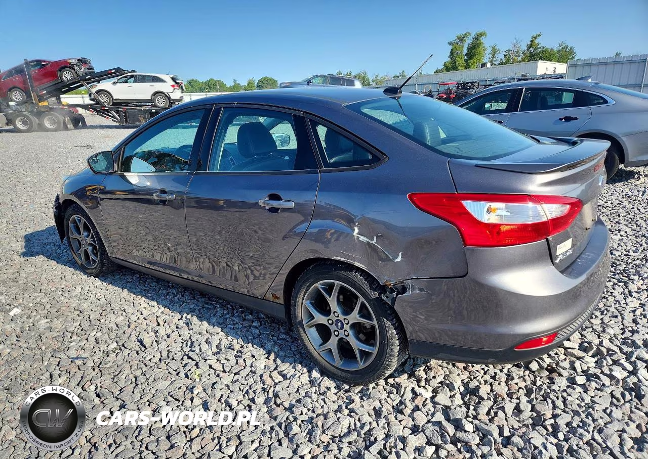 2013 Ford Focus Se VIN:1FADP3F25DL337295 - 2