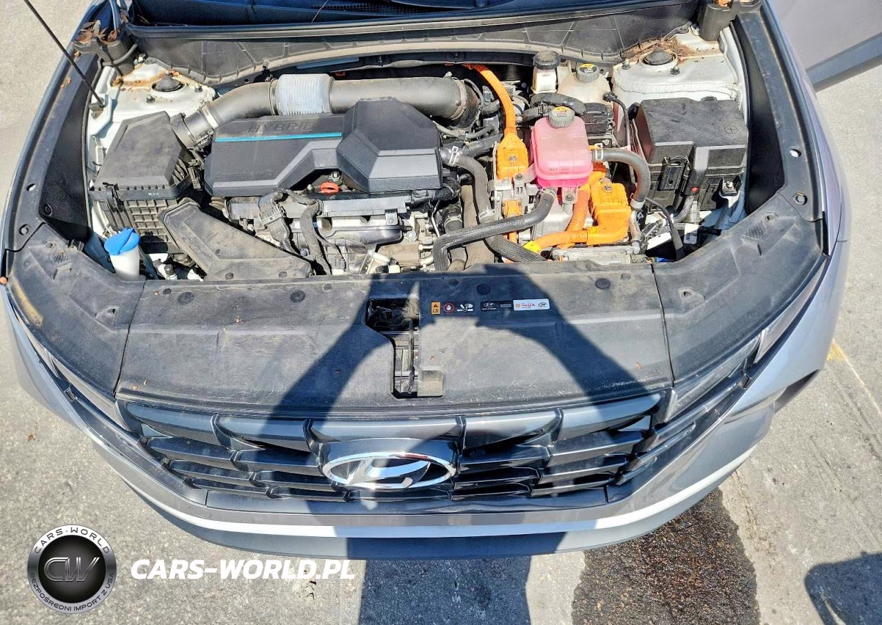 2022 Hyundai Tucson Blue VIN:KM8JBCA11NU048772 - 12