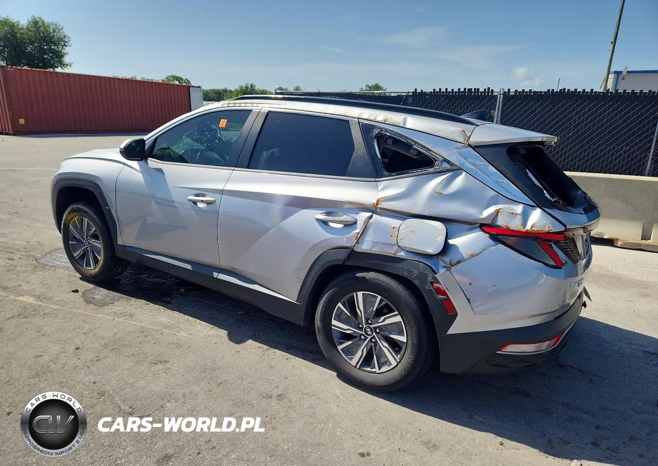 2022 Hyundai Tucson Blue VIN:KM8JBCA11NU048772 - 2