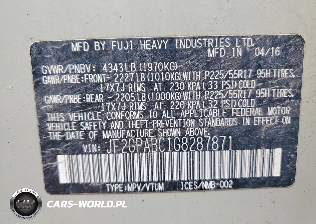 2016 Subaru Crosstrek Premium VIN:JF2GPABC1G8287871 - 12