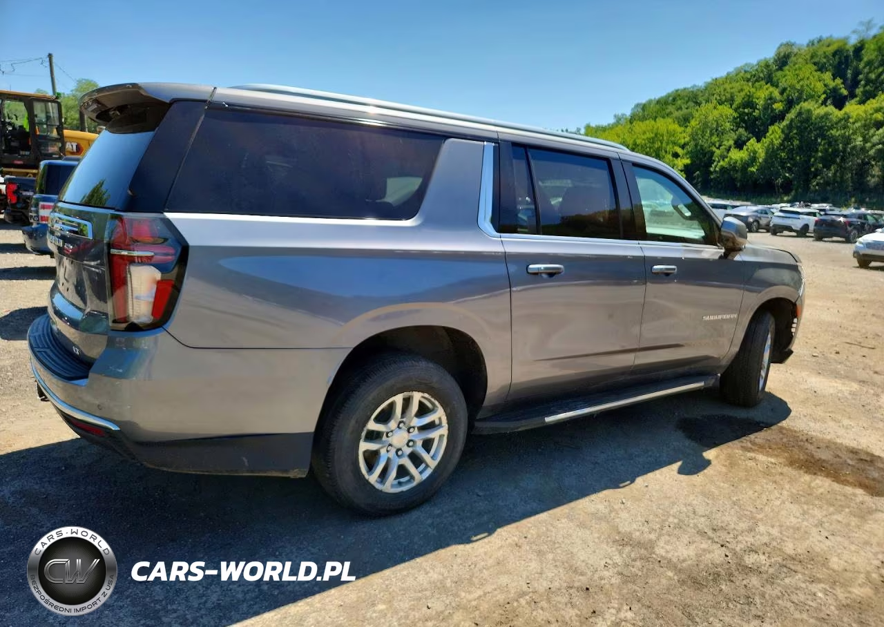 2022 Chevrolet Suburban K1500 Lt VIN:1GNSKCKDXNR304676 - 3