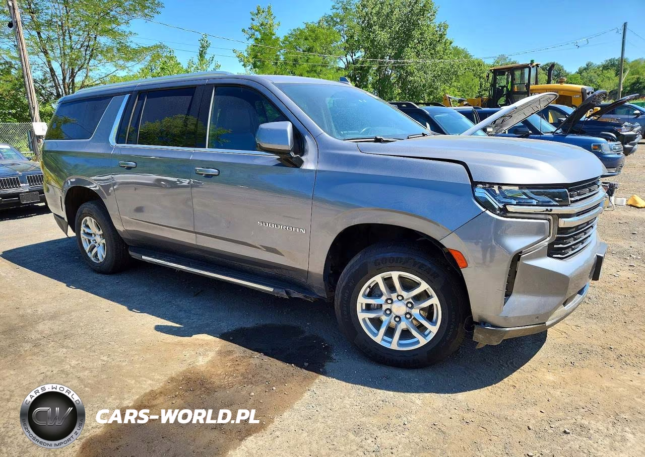 2022 Chevrolet Suburban K1500 Lt VIN:1GNSKCKDXNR304676 - 4