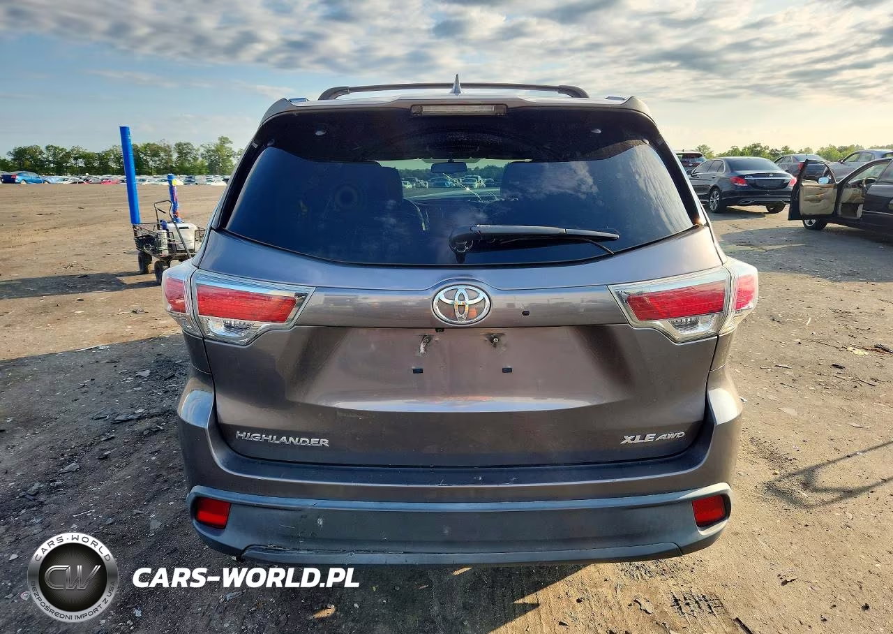2016 Toyota Highlander Xle VIN:5TDJKRFH4GS242829 - 6