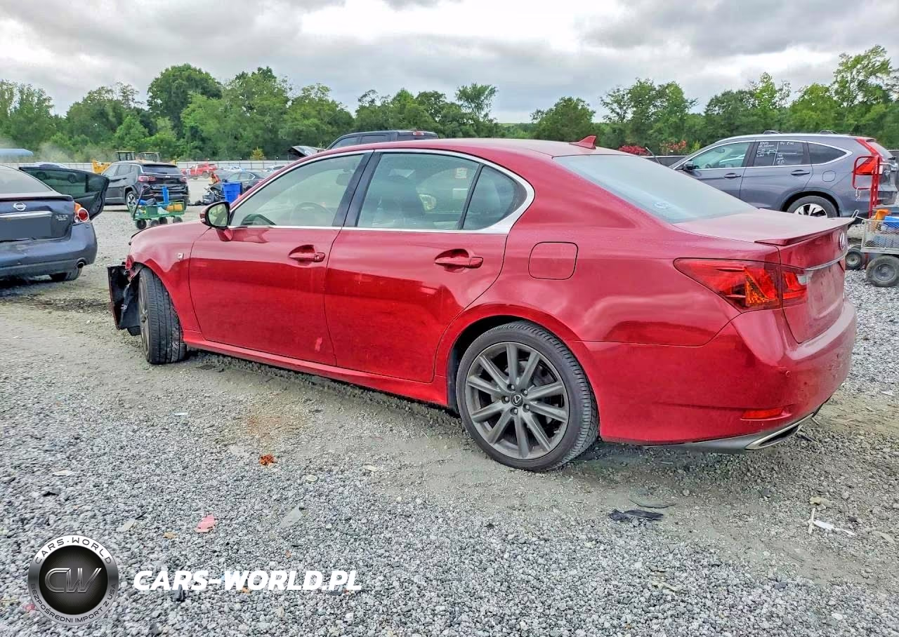 2013 Lexus Gs 350 VIN:JTHBE1BL2D5010530 - 2