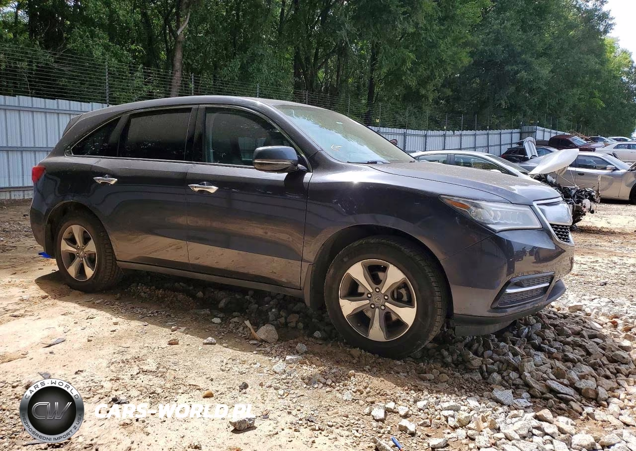 2014 Acura Mdx VIN:5FRYD3H25EB011565 - 4