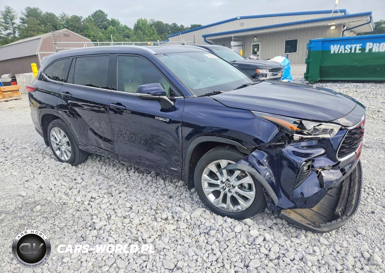 2021 Toyota Highlander Hybrid Limited VIN:5TDDBRCH0MS528075 - 4