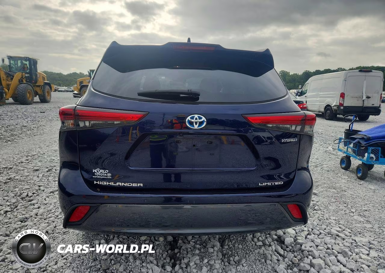 2021 Toyota Highlander Hybrid Limited VIN:5TDDBRCH0MS528075 - 6