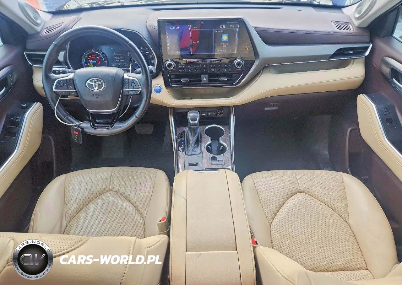2021 Toyota Highlander Hybrid Limited VIN:5TDDBRCH0MS528075 - 8