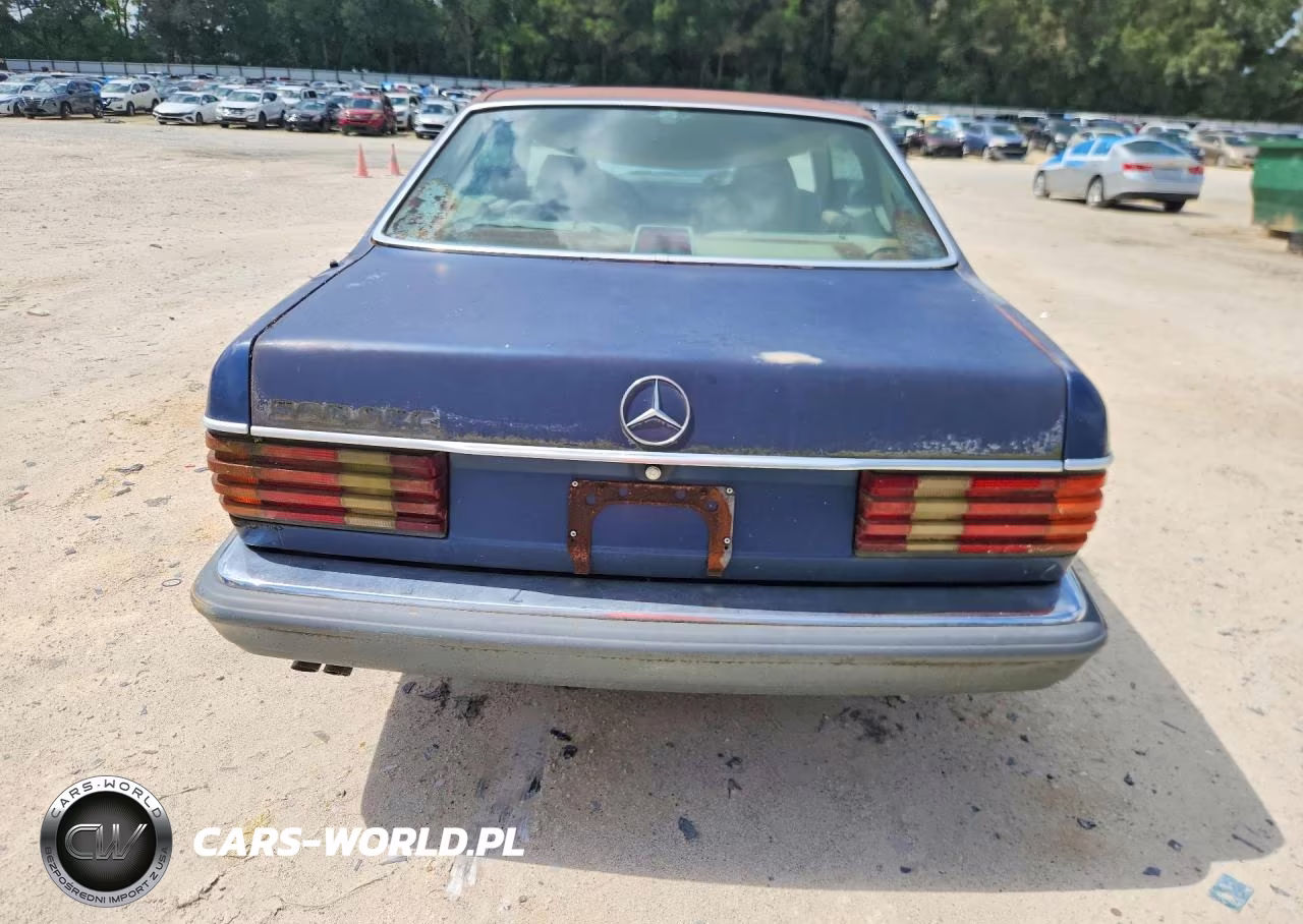 1987 Mercedes-Benz 560 Sec VIN:WDBCA45D4HA304613 - 6