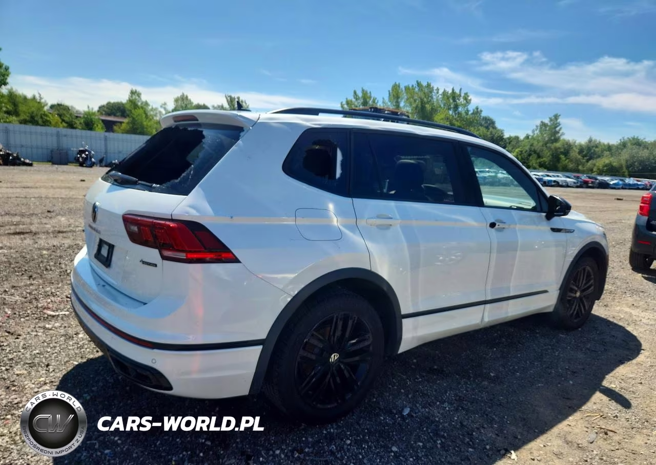 2022 Volkswagen Tiguan Se R-Line Black VIN:3VV8B7AX9NM057840 - 3