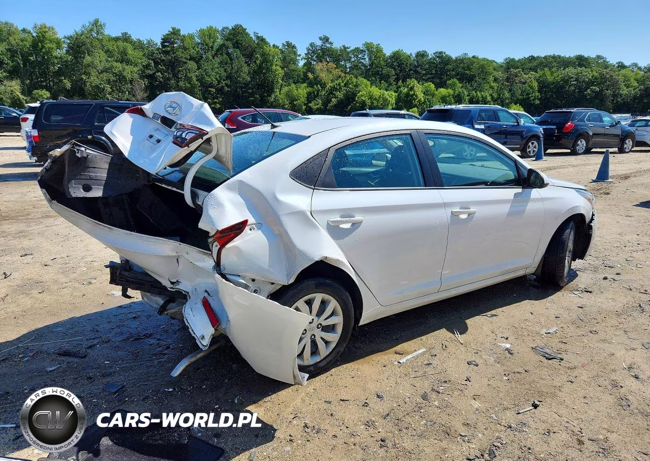 2022 Hyundai Accent Se VIN:3KPC24A61NE169217 - 3