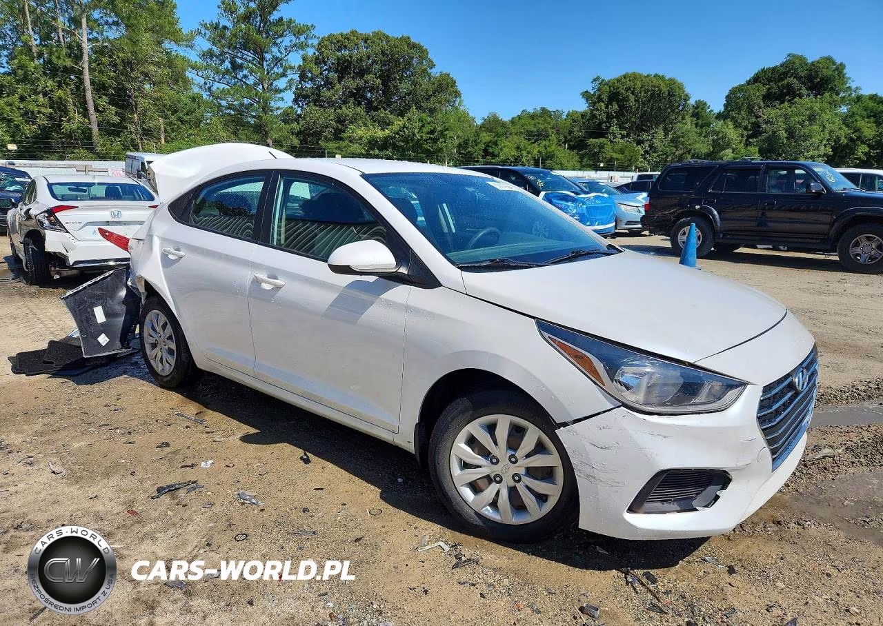 2022 Hyundai Accent Se VIN:3KPC24A61NE169217 - 4