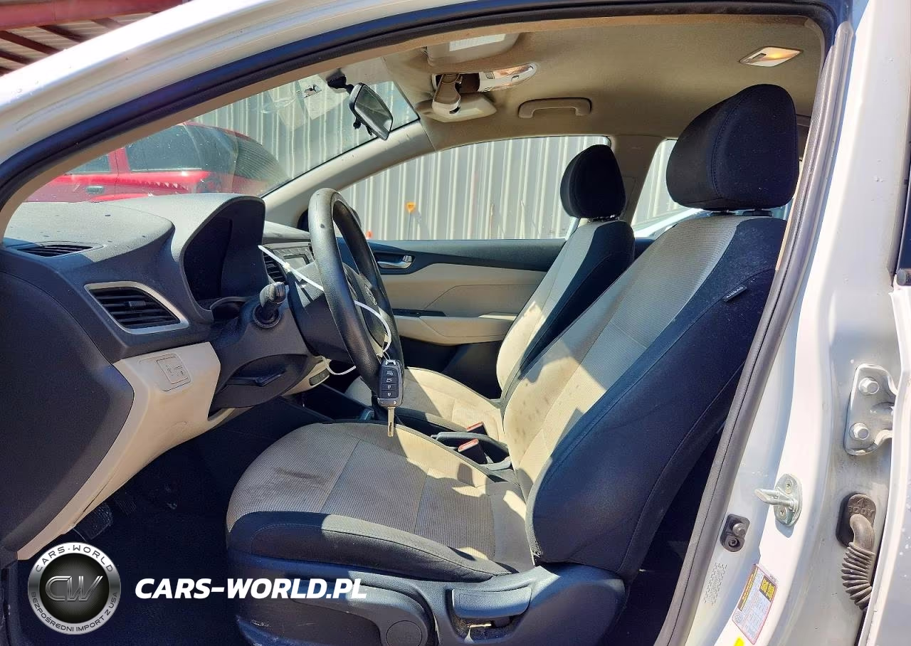 2022 Hyundai Accent Se VIN:3KPC24A61NE169217 - 7