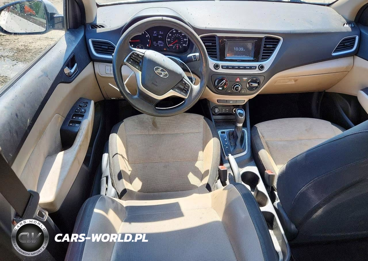 2022 Hyundai Accent Se VIN:3KPC24A61NE169217 - 8