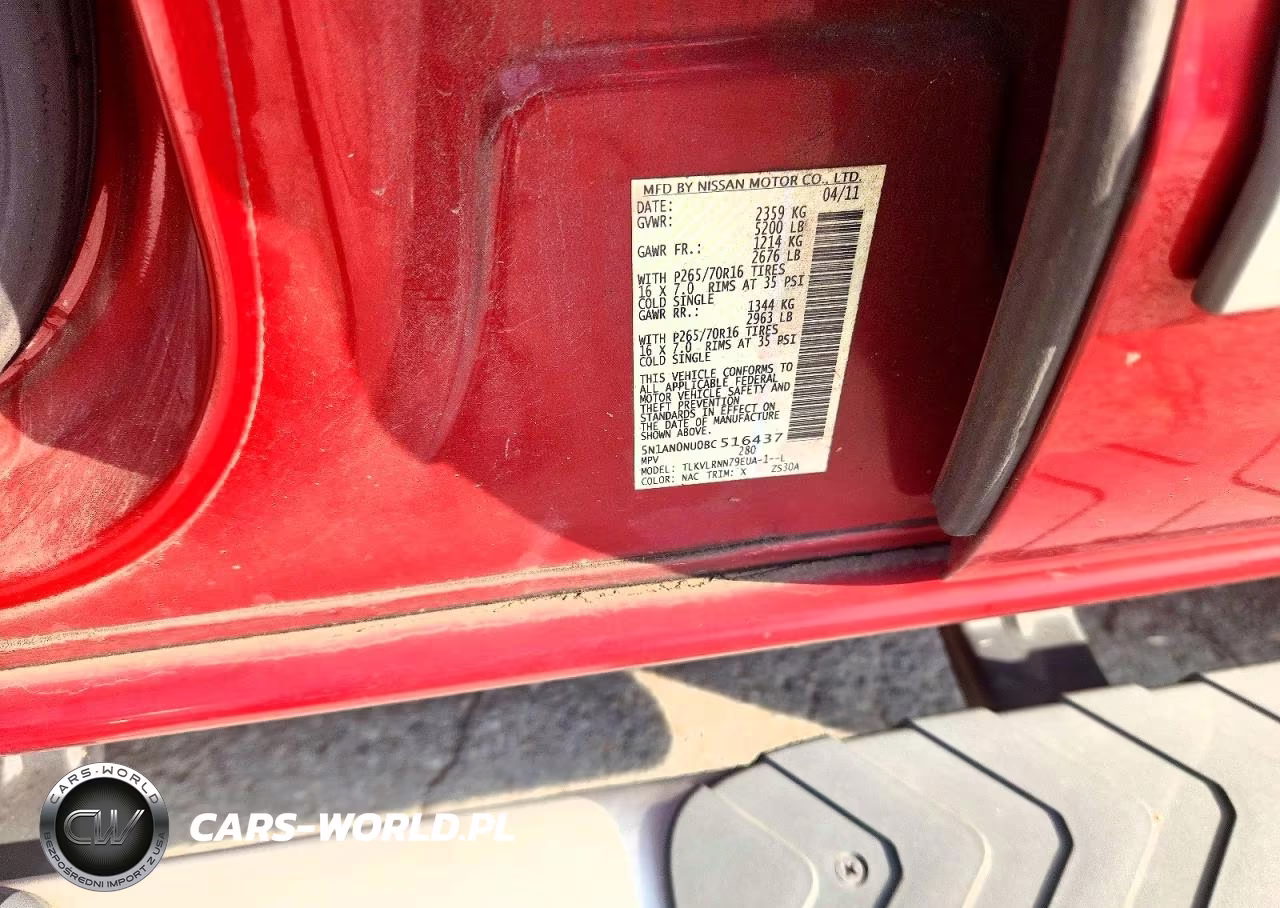 2011 Nissan Xterra X VIN:5N1AN0NU0BC516437 - 13