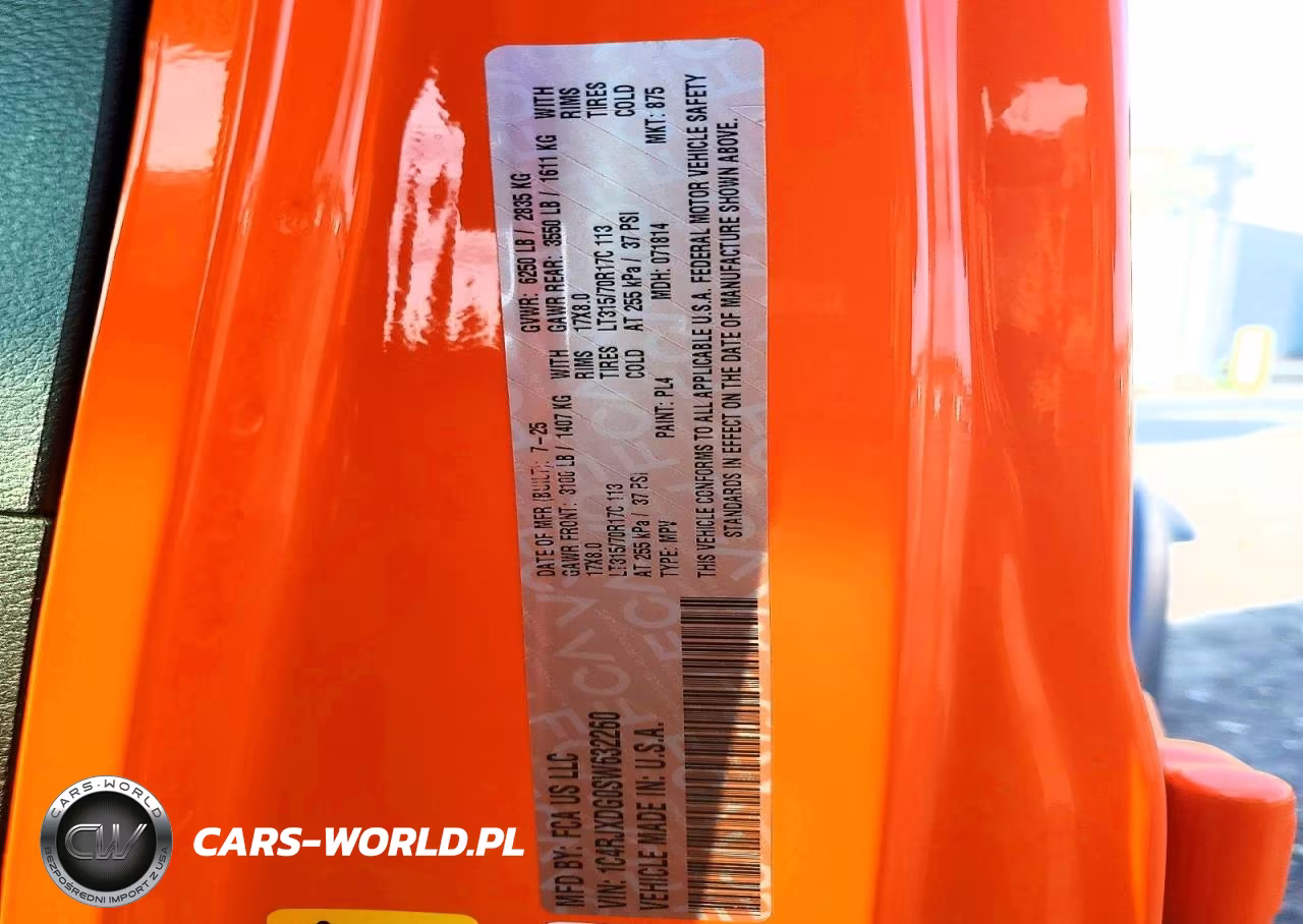 2025 Jeep Wrangler Sport VIN:1C4RJXDG0SW632260 - 13