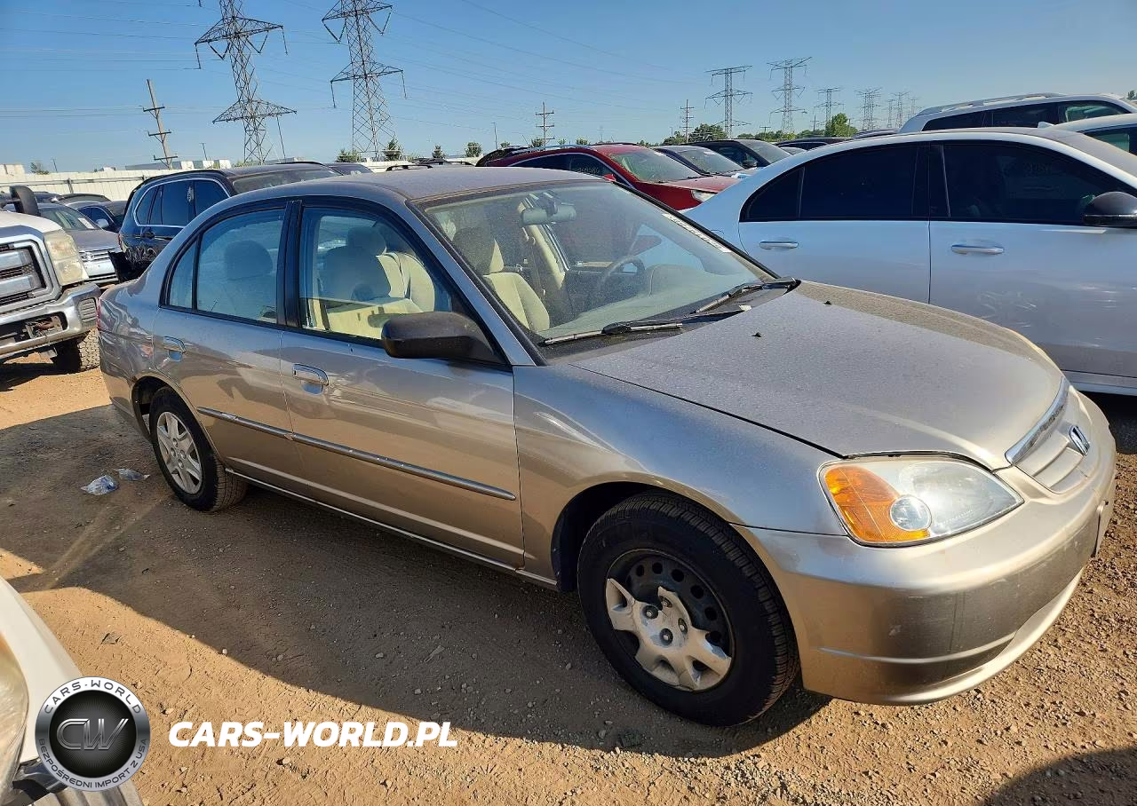 2003 Honda Civic Lx VIN:1HGES16573L032957 - 4