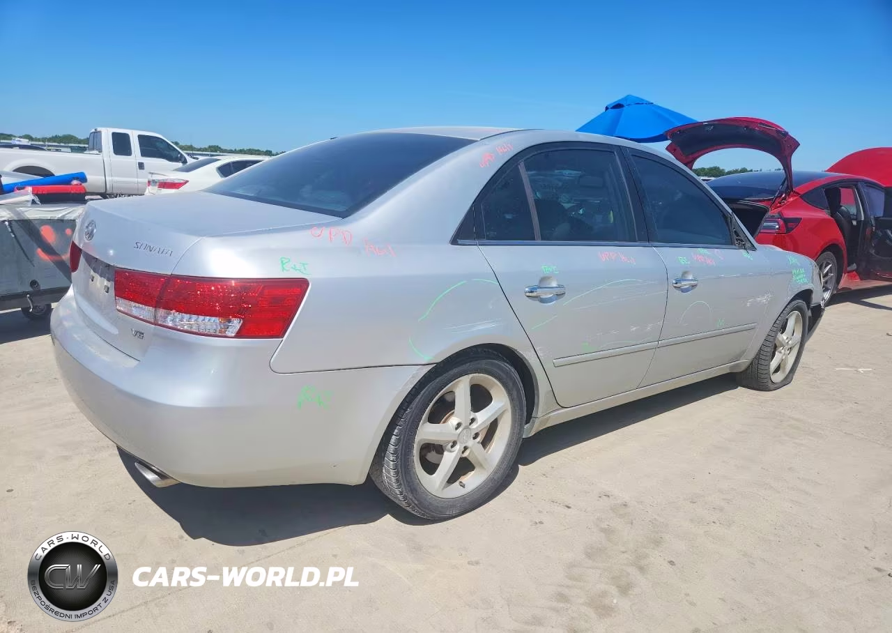 2006 Hyundai Sonata Gls V6 VIN:5NPEU46F06H049031 - 3