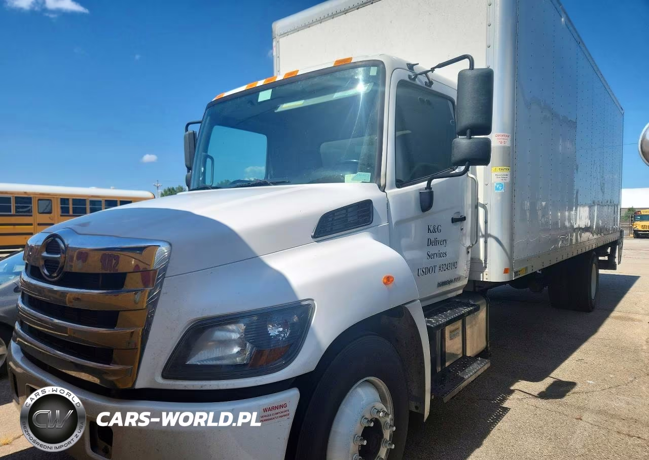 2020 Hino 258-268 Box Truck – zdjęcie 1 z 12