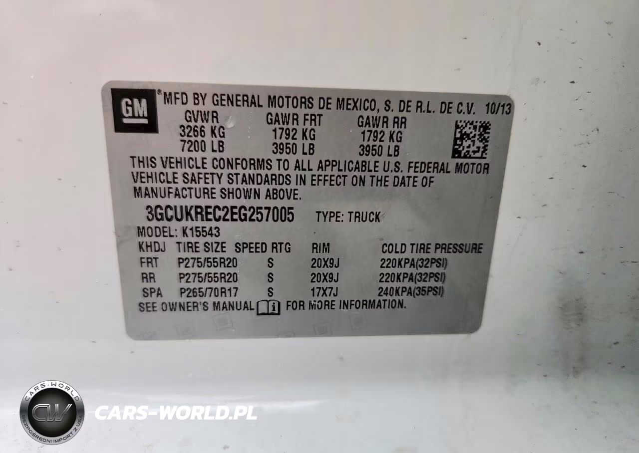 2014 Chevrolet Silverado K1500 Lt VIN:3GCUKREC2EG257005 - 12