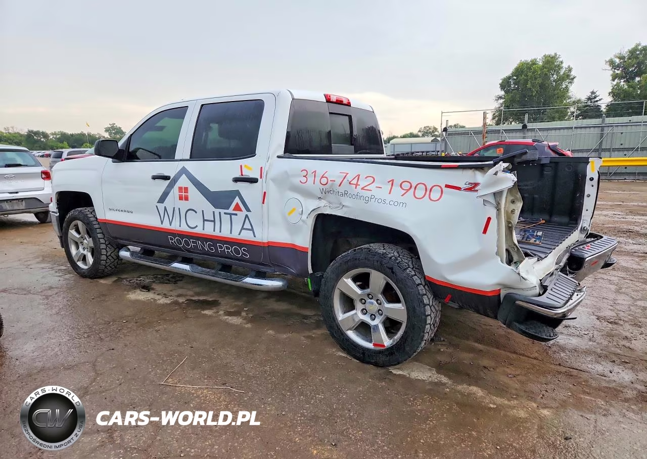 2014 Chevrolet Silverado K1500 Lt VIN:3GCUKREC2EG257005 - 2