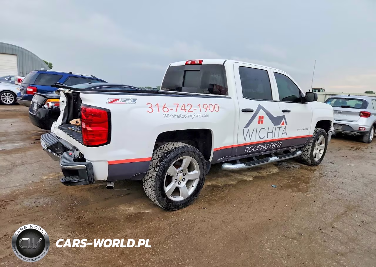 2014 Chevrolet Silverado K1500 Lt VIN:3GCUKREC2EG257005 - 3