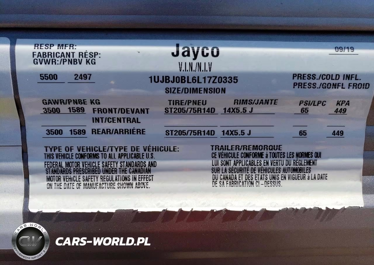 2020 Jayco Jay Flight Slx Camper VIN:1UJBJ0BL6L17Z0335 - 10