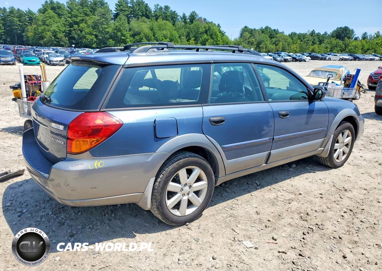 2006 Subaru Legacy Outback 2.5I VIN:4S4BP61C566362357 - 3