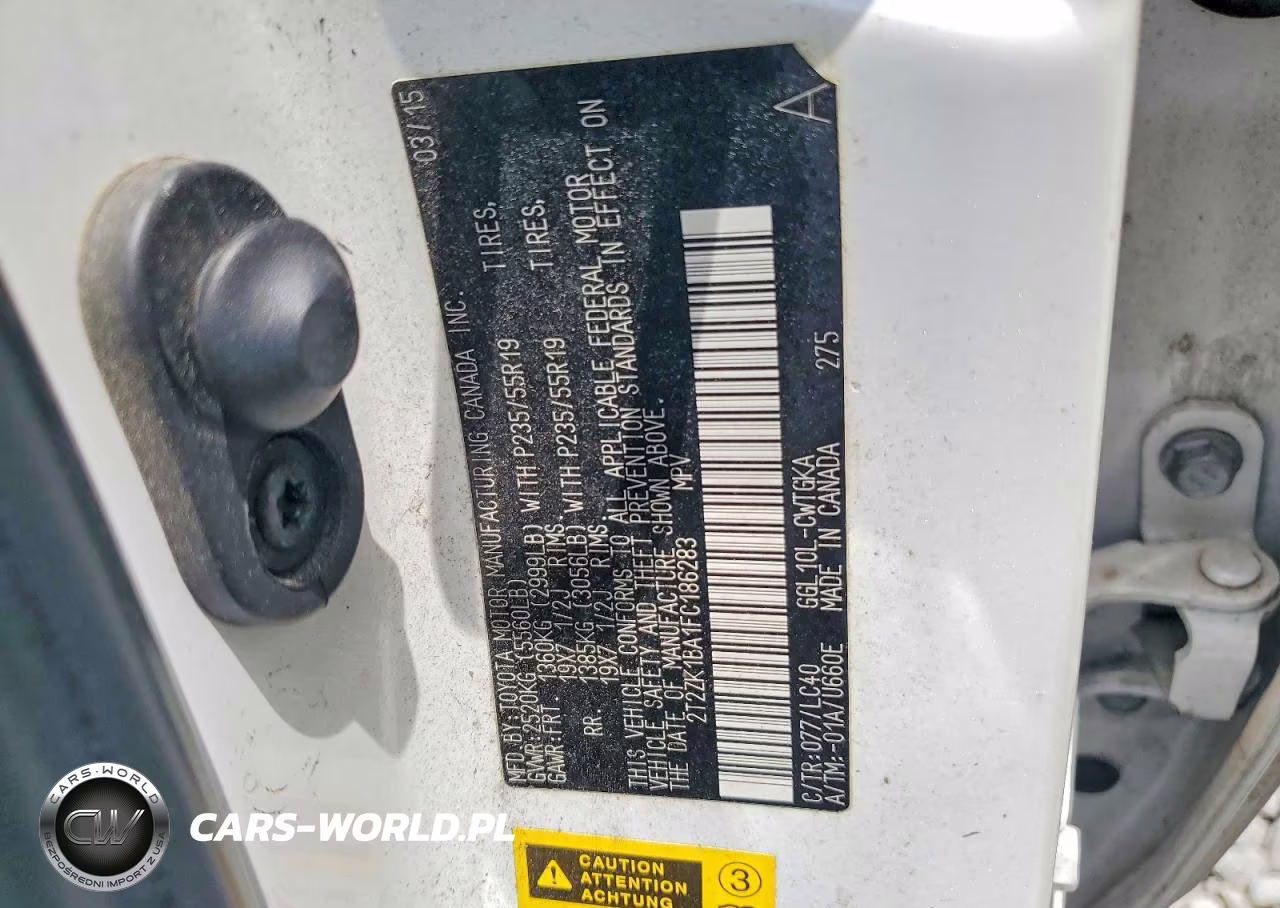 2015 Lexus Rx 350 Base VIN:2T2ZK1BA1FC186283 - 13