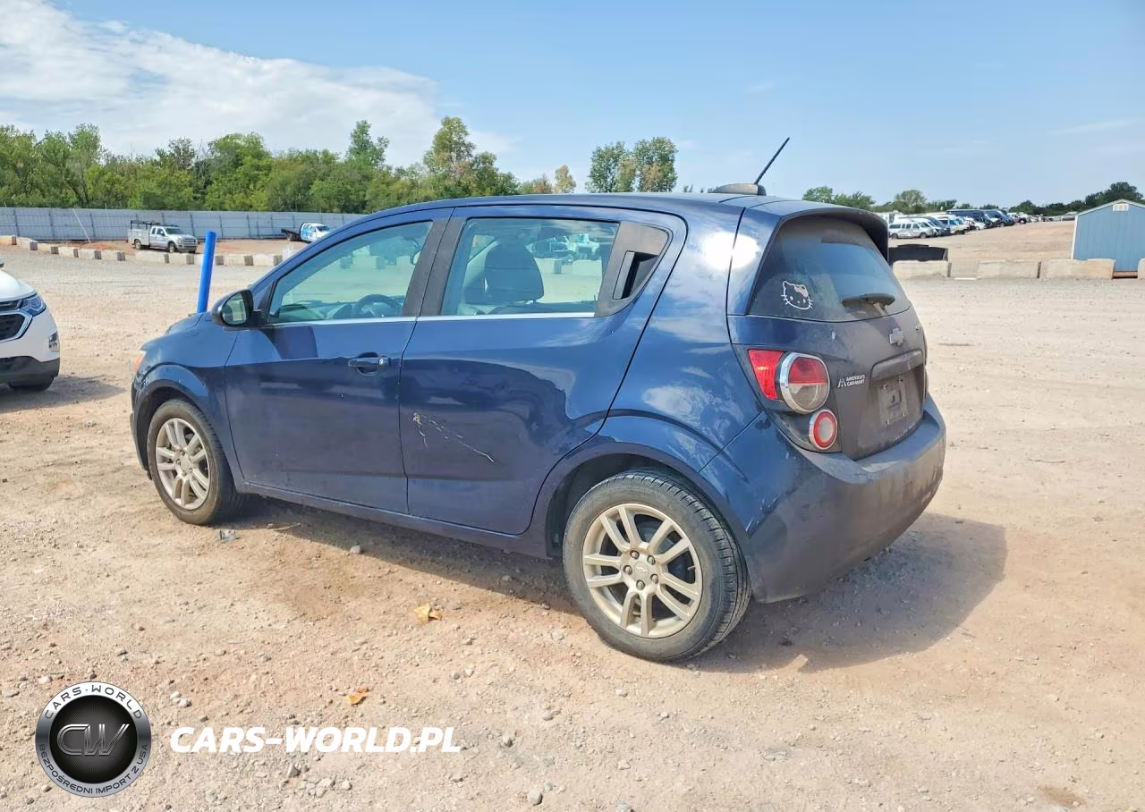 2015 Chevrolet Sonic Lt VIN:1G1JC6SB8F4160909 - 2