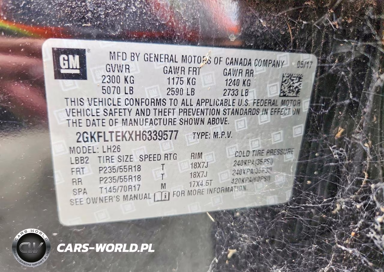 2017 GMC Terrain Sle VIN:2GKFLTEKXH6339577 - 13