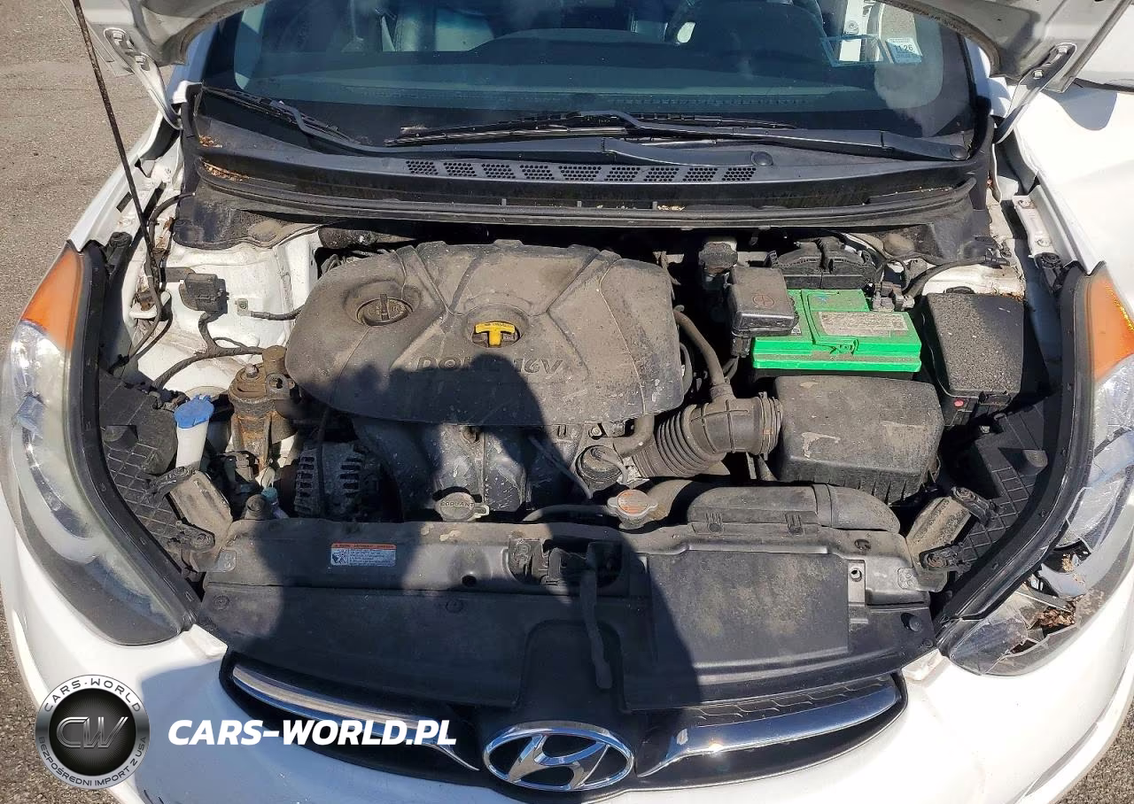 2012 Hyundai Elantra Limited VIN:5NPDH4AE3CH100242 - 11
