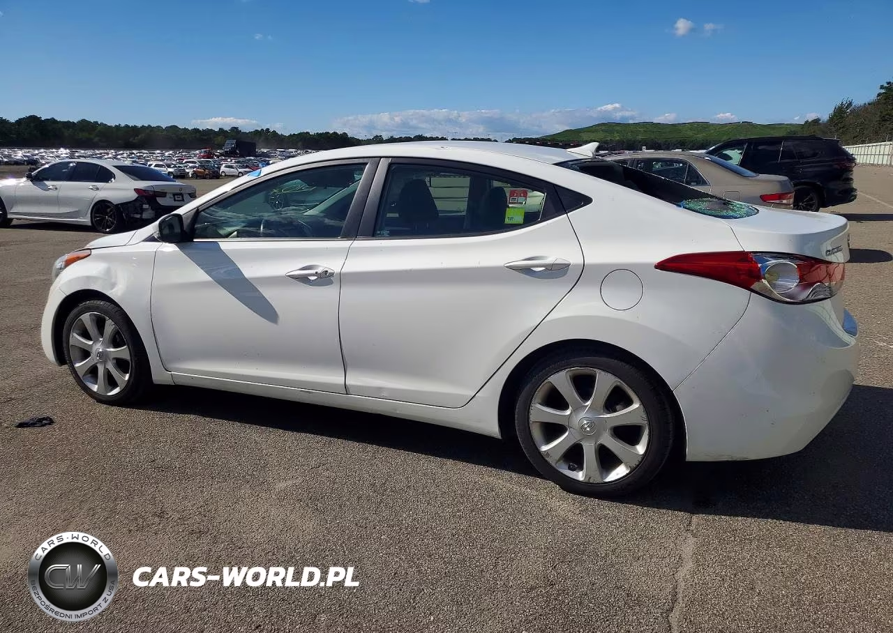 2012 Hyundai Elantra Limited VIN:5NPDH4AE3CH100242 - 2