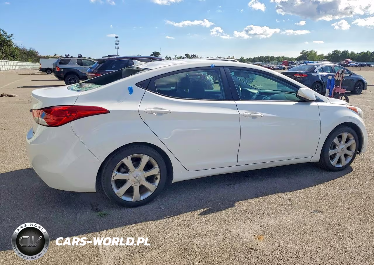 2012 Hyundai Elantra Limited VIN:5NPDH4AE3CH100242 - 3