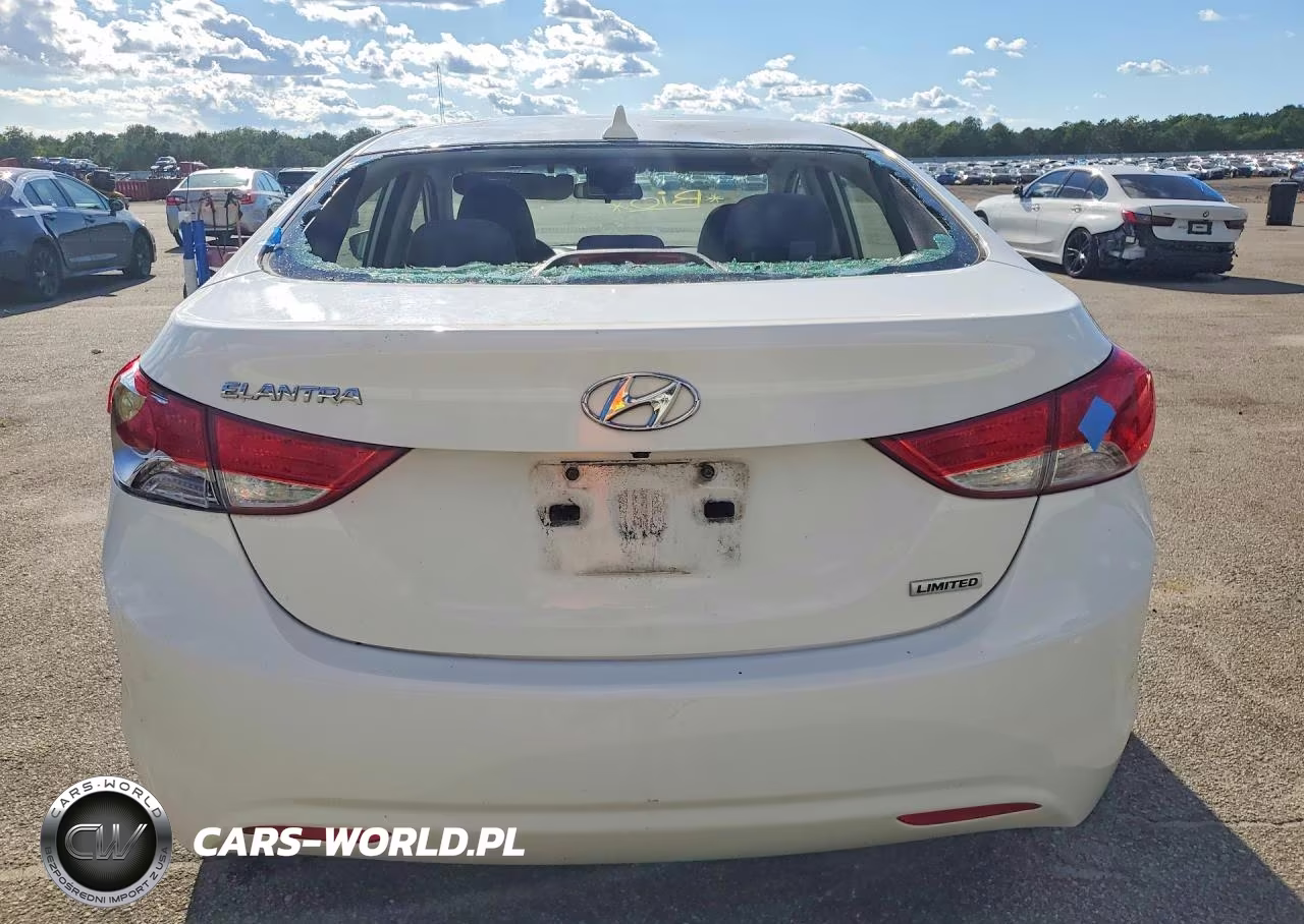 2012 Hyundai Elantra Limited VIN:5NPDH4AE3CH100242 - 6