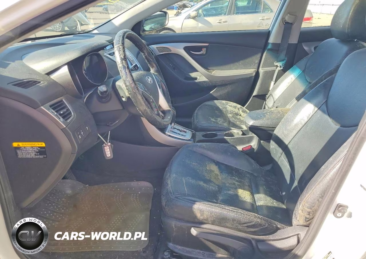 2012 Hyundai Elantra Limited VIN:5NPDH4AE3CH100242 - 7