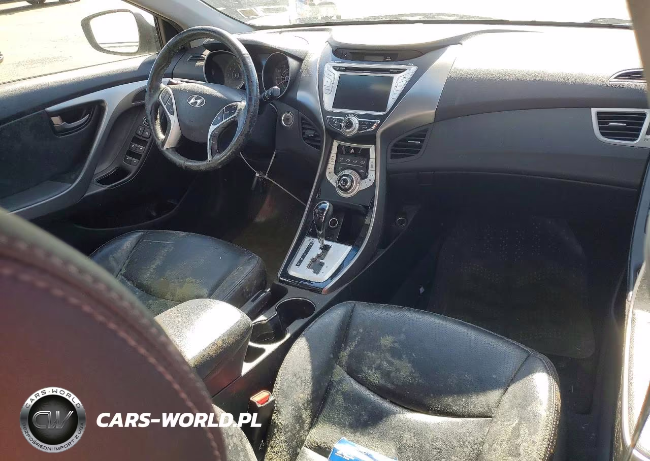 2012 Hyundai Elantra Limited VIN:5NPDH4AE3CH100242 - 8