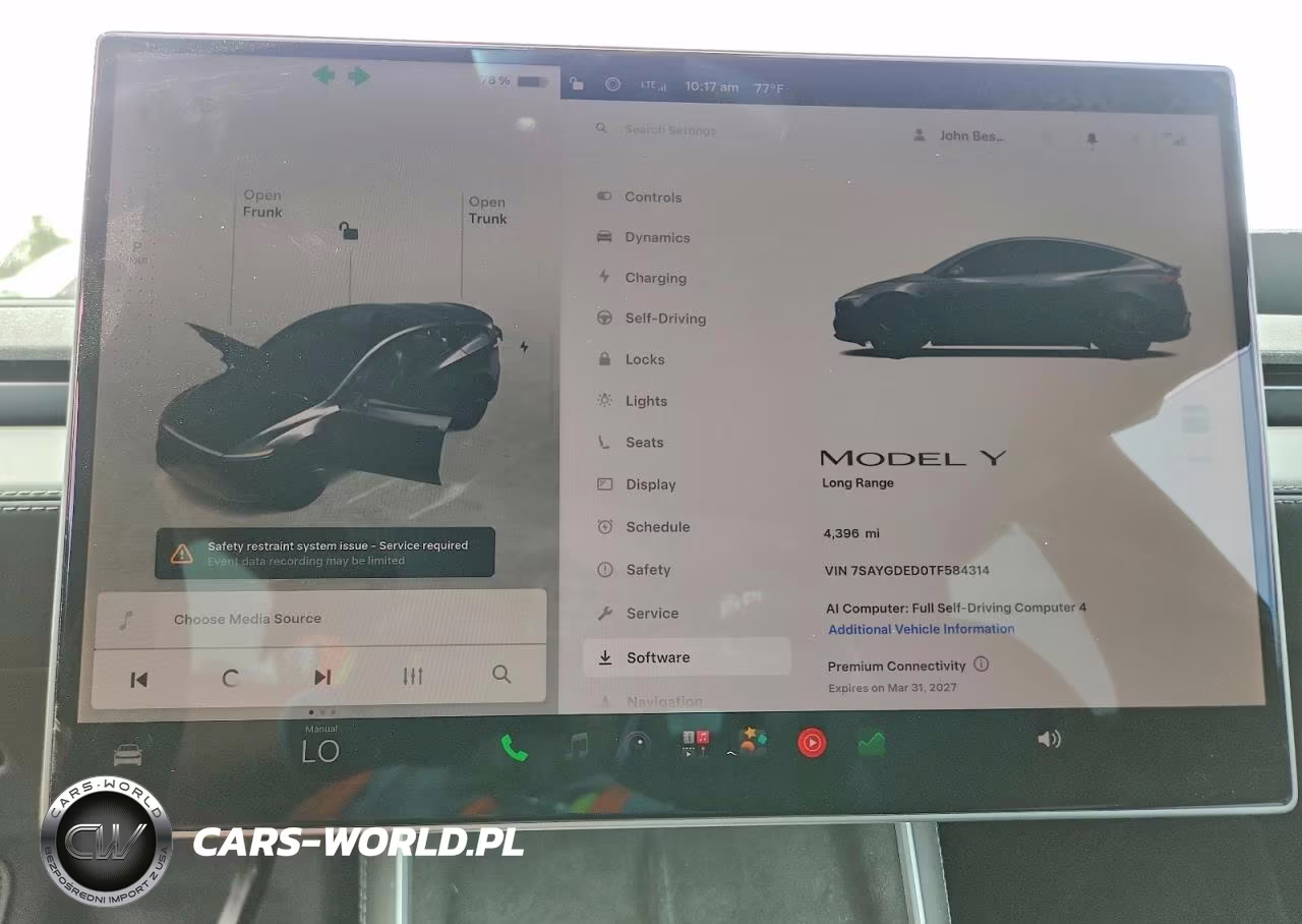 2026 Tesla Model Y VIN:7SAYGDED0TF584314 - 9