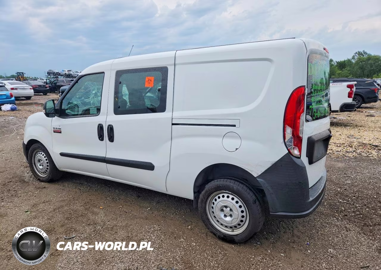 2020 Ram Promaster City VIN:ZFBHRFAB6L6P60529 - 2