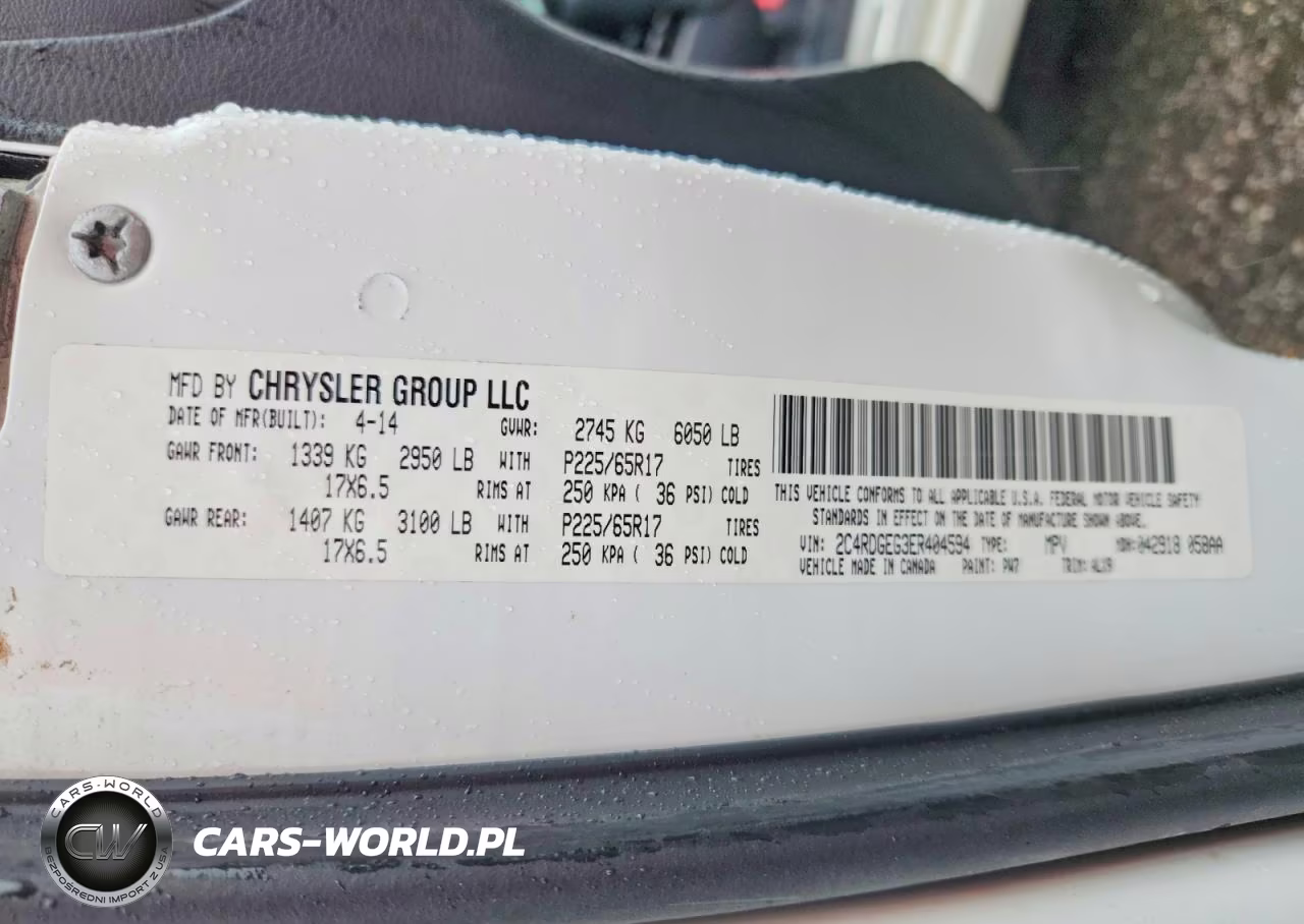 2014 Dodge Grand Caravan R-T VIN:2C4RDGEG3ER404594 - 13