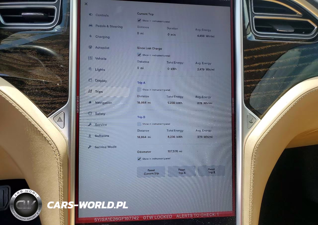 2016 Tesla Model S VIN:5YJSA1E28GF167742 - 9