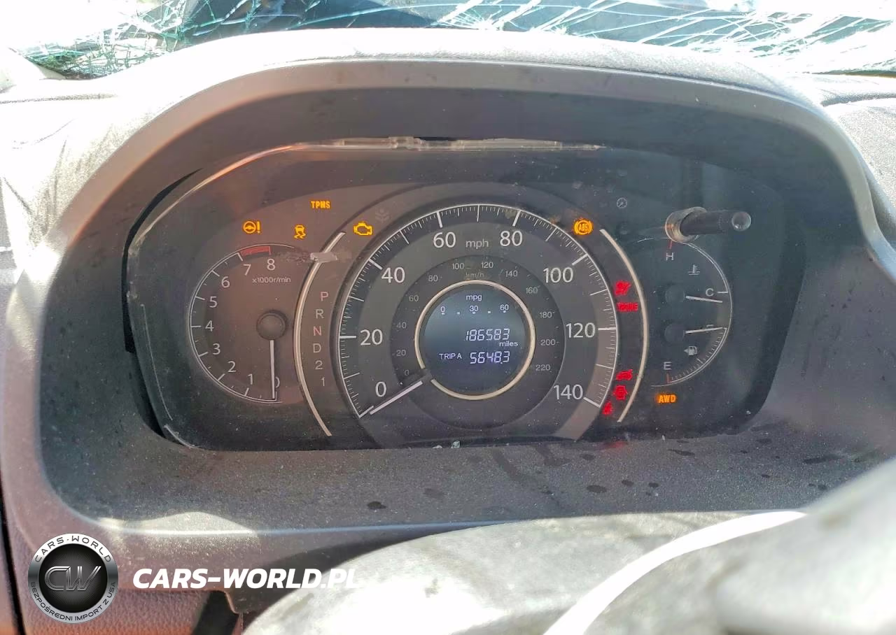 2013 Honda Cr-V Lx VIN:5J6RM4H3XDL061923 - 9